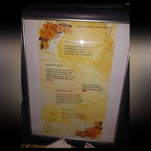 Bible Verses Picture Digital Art Print